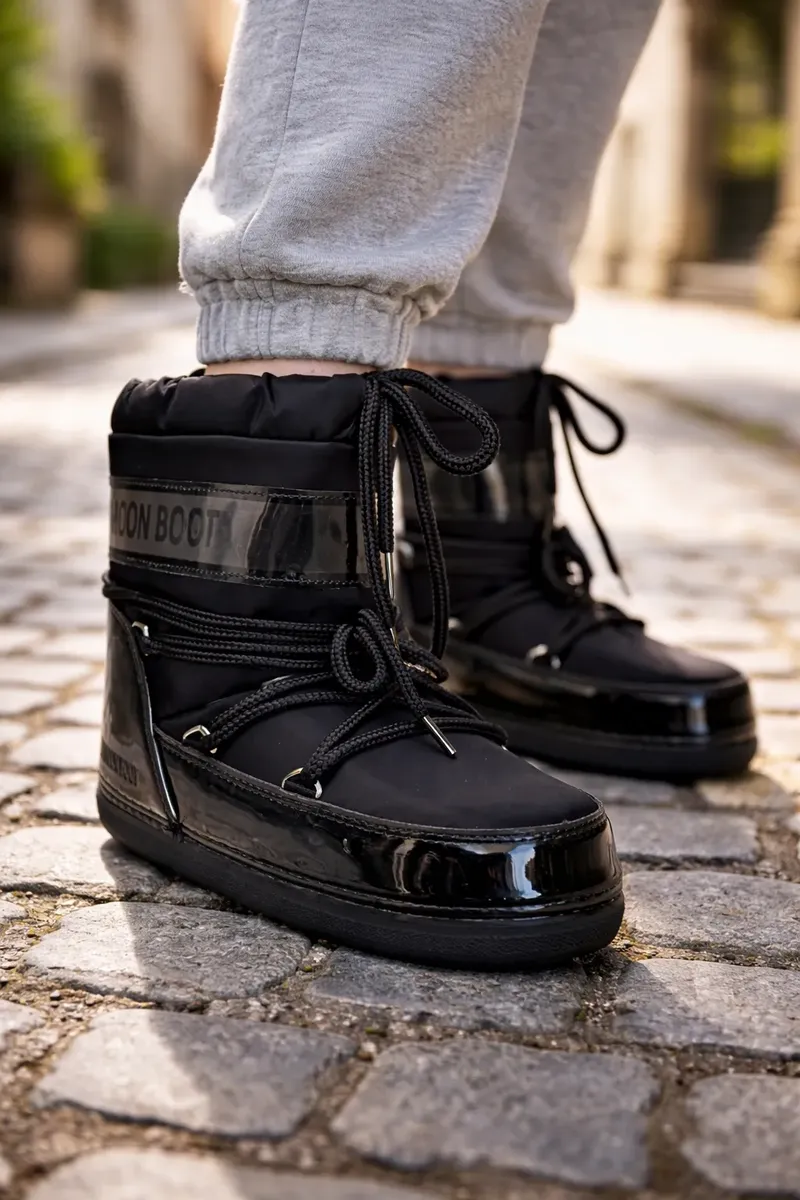 Moon Boot F. Black Rubber (Hombre) - Imagen 3