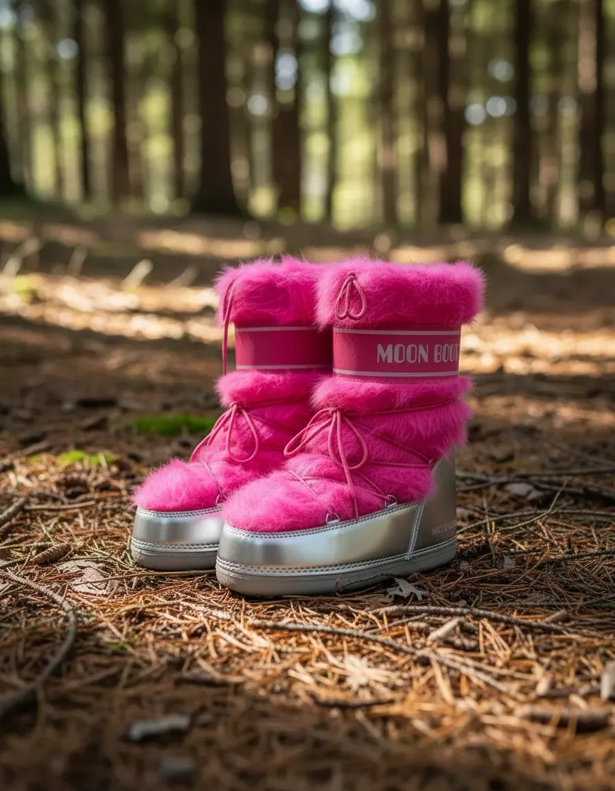 Moon Boot Pink Flurry - Imagen 9