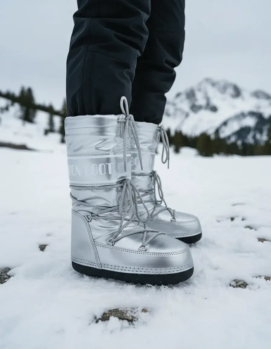 Moon Boot Silver