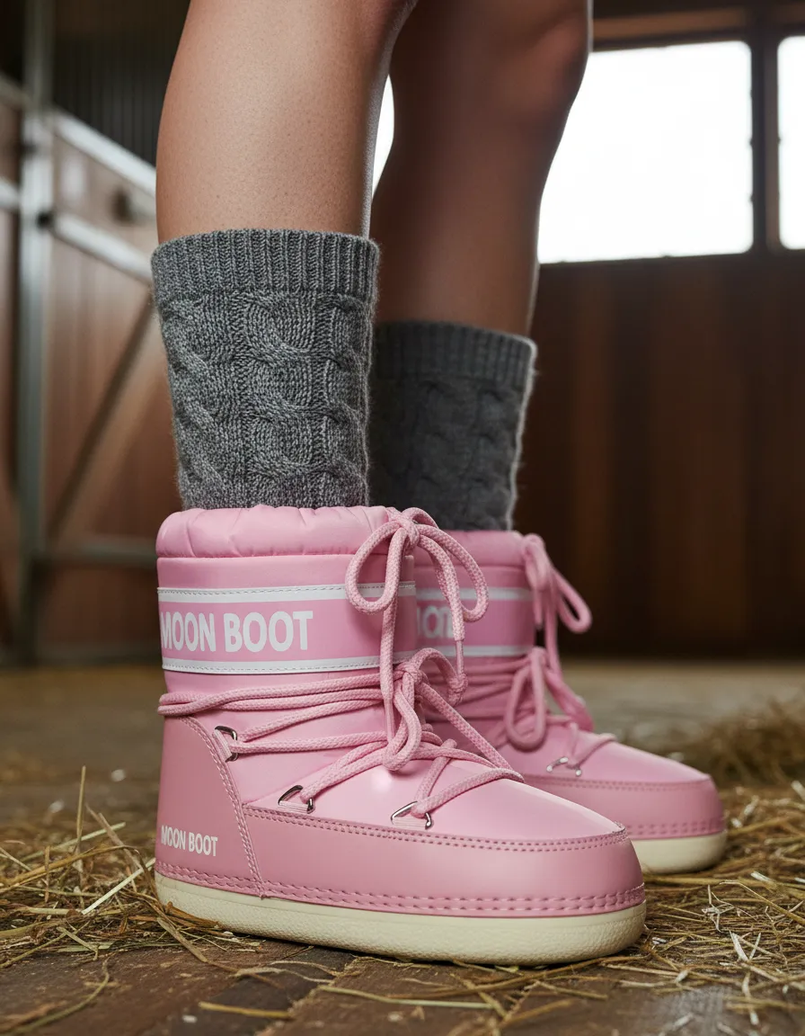 Moon Boot Pink